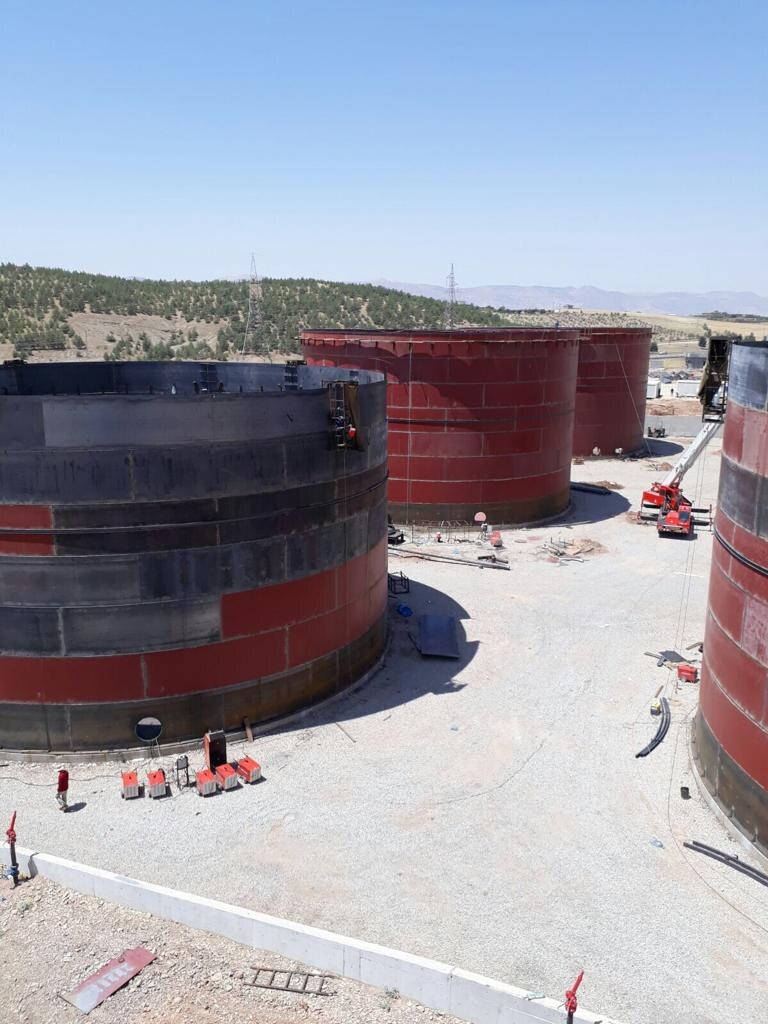 tank farms process unit